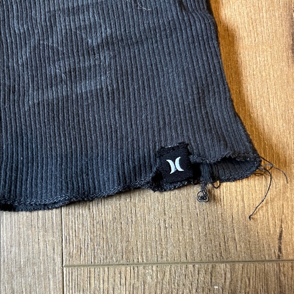 Hurley Black Gothic Script Tank Top - Picture 4 of 4